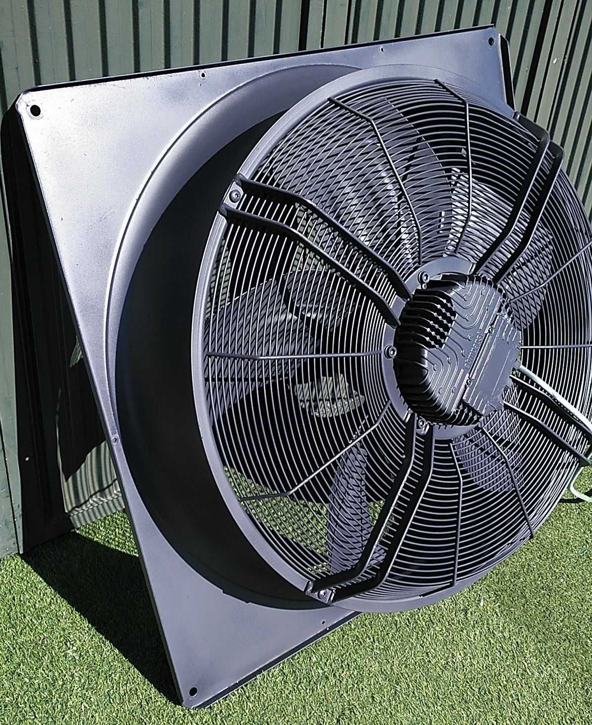 Ventiladores industriais trifásicos com variador de velocidade