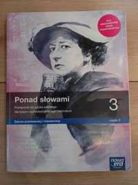 Podręcznik ,,Ponad słowami" 3