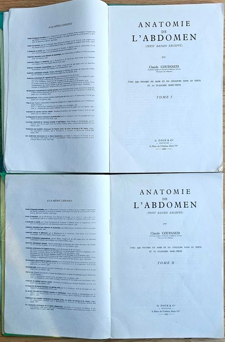 Couinaud - Tomos I e II