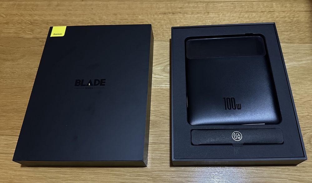 Powerbank Baseus Blade 20000mAh 100W Preto