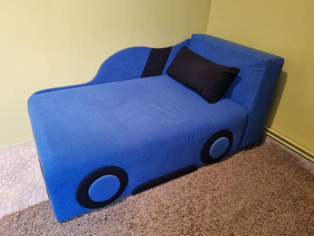 Łóżko autko jednoosobowe sofa