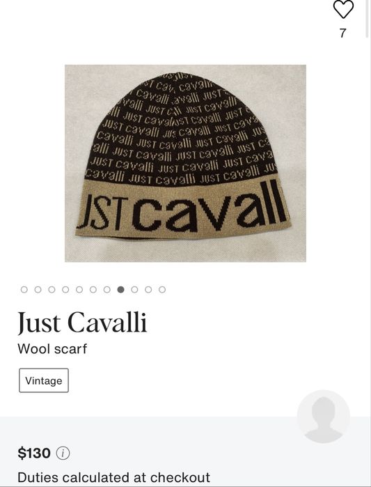 шапка-бини Just Cavalli