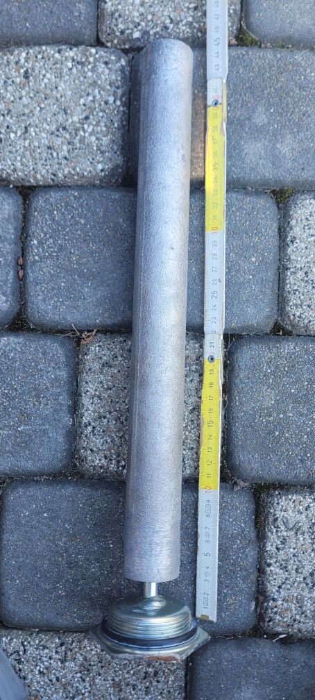 Anoda magnezowa gwint 58.5mm 2 1/4 cala  dl. 45cm