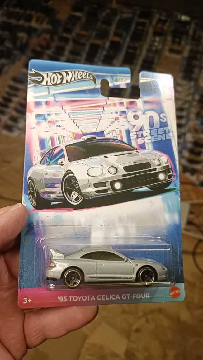 '95 toyota celica gt-four hot wheels 90s street scene Japan