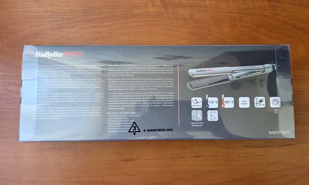 Утюжок BaByliss PRO BAB2073EPE