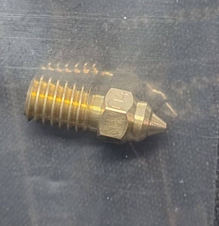 Сопло 3d принтера Ender3 V3 SE 0.4мм латунь