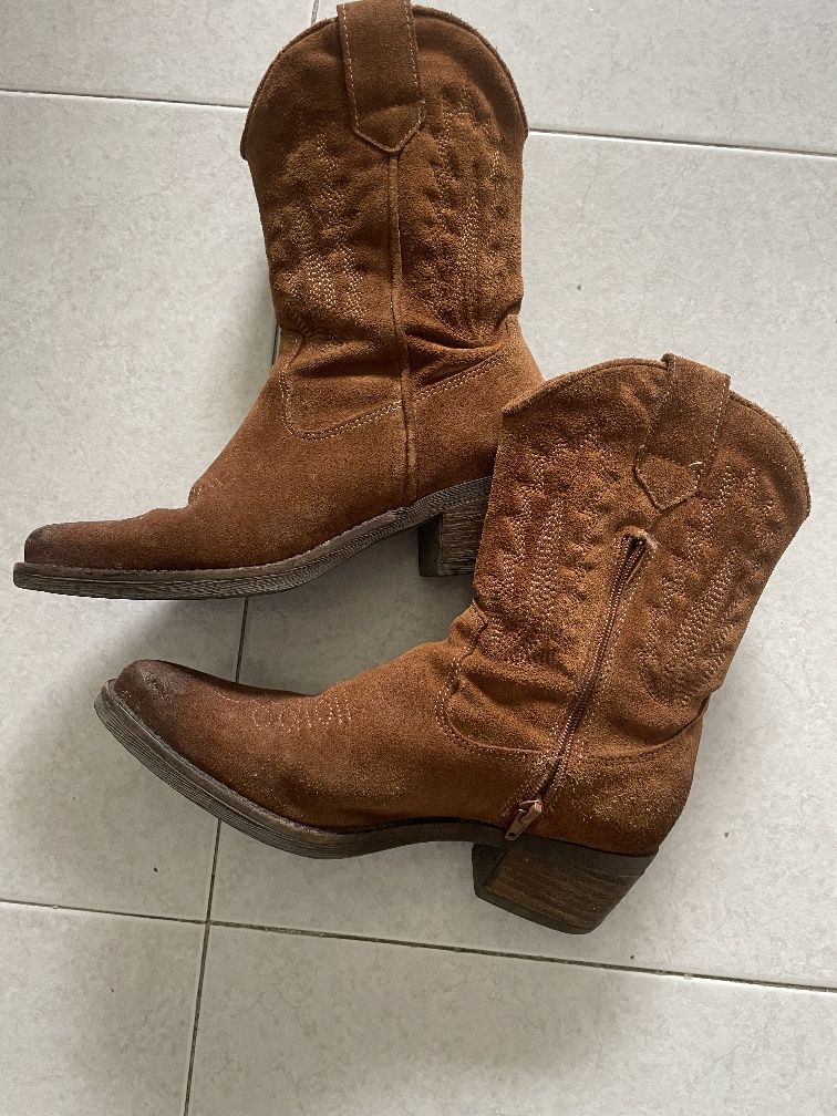 Botas em pele Seaside