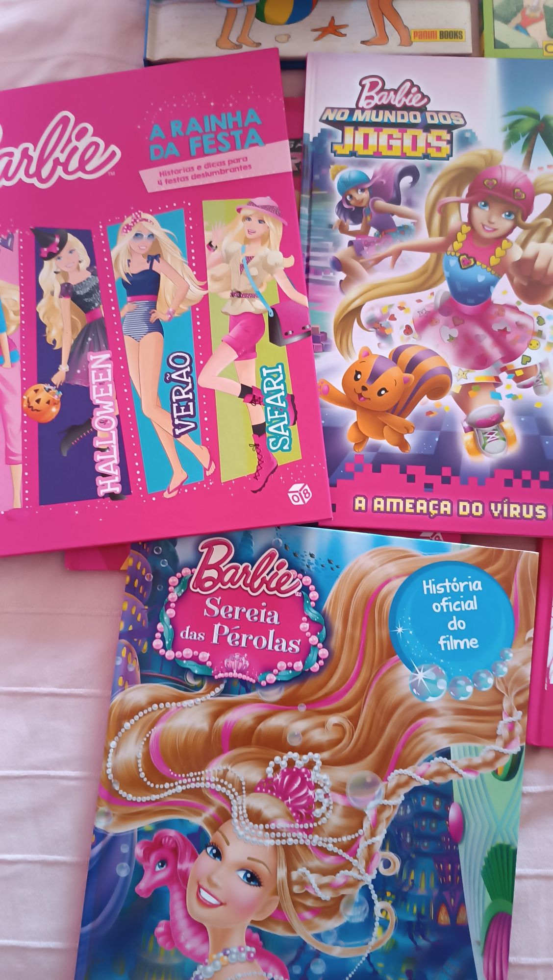 Livros infantis/ juvenis da Barbie