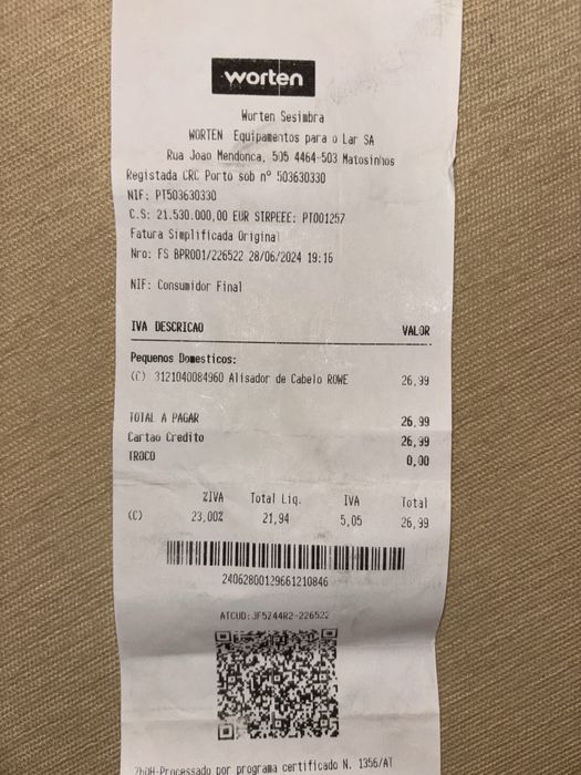 Alisador cabelo Rowenta X Karl Lagerfeld