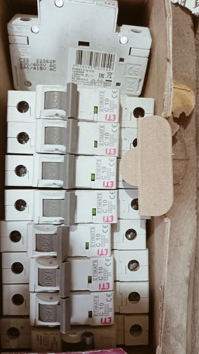 НОВІ.Диференційні автомати та автомати захисту мережі..