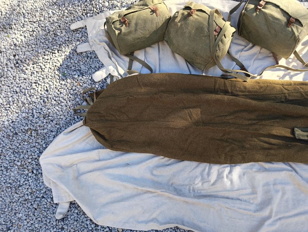 Kanadyjski śpiwór wojskowy z 1944 roku unikat