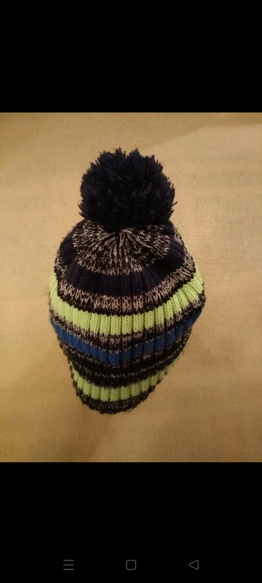 Czapka zimowa z pomponem r. 54