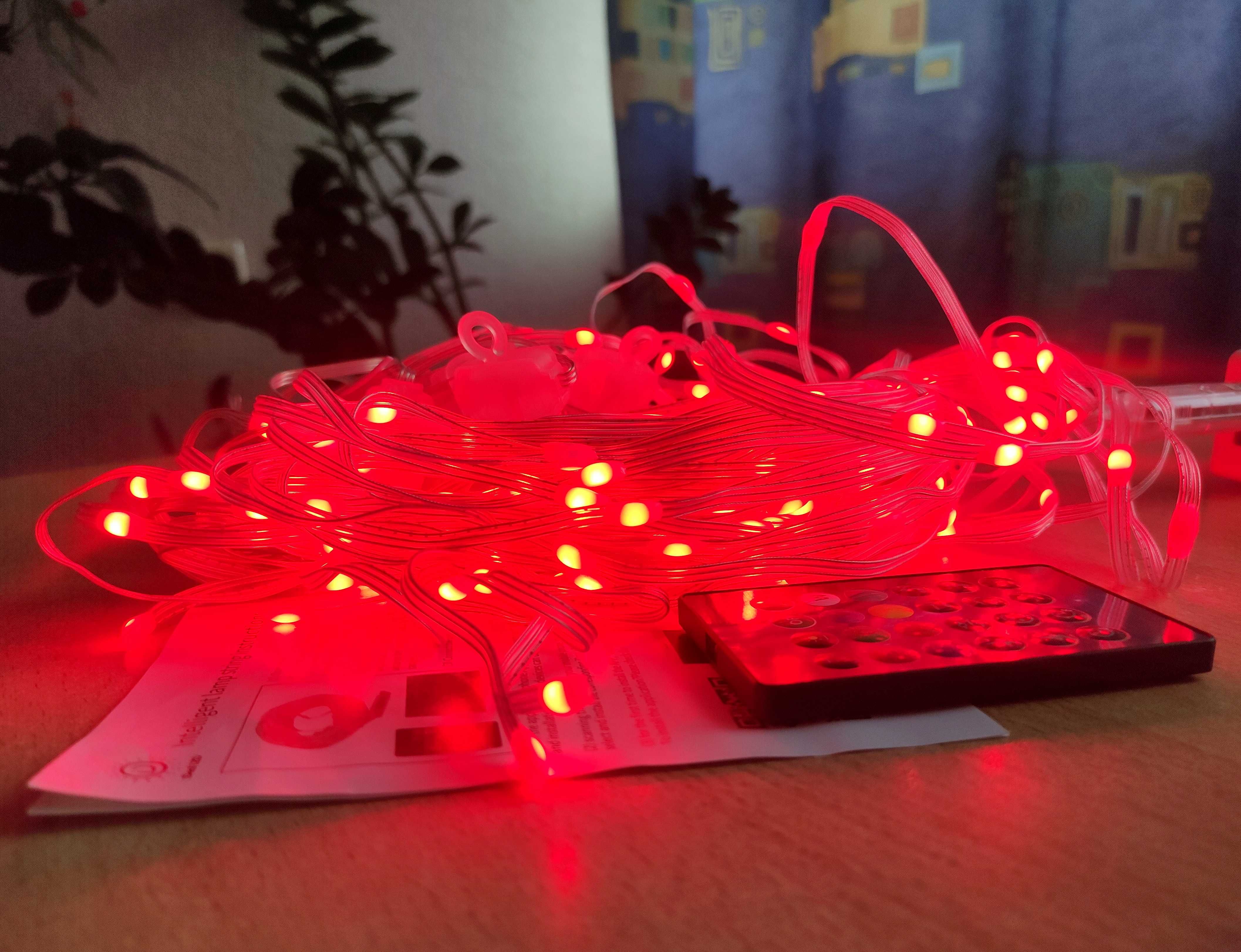 Smart штора RGB usb на адресних світлодіодах розумна