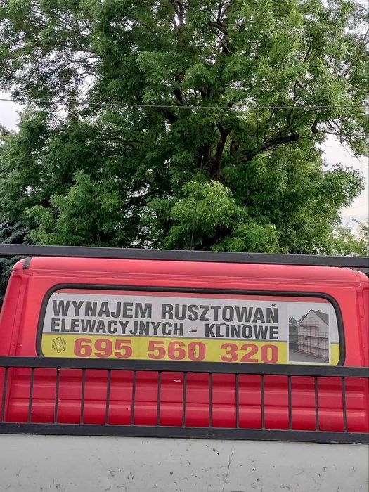 Wynajem rusztowania choinkowego