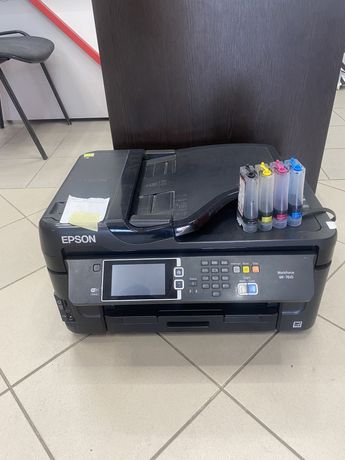 Принтер, приниер струйный, МФУ, принтер цветной, EPSON WF-7610