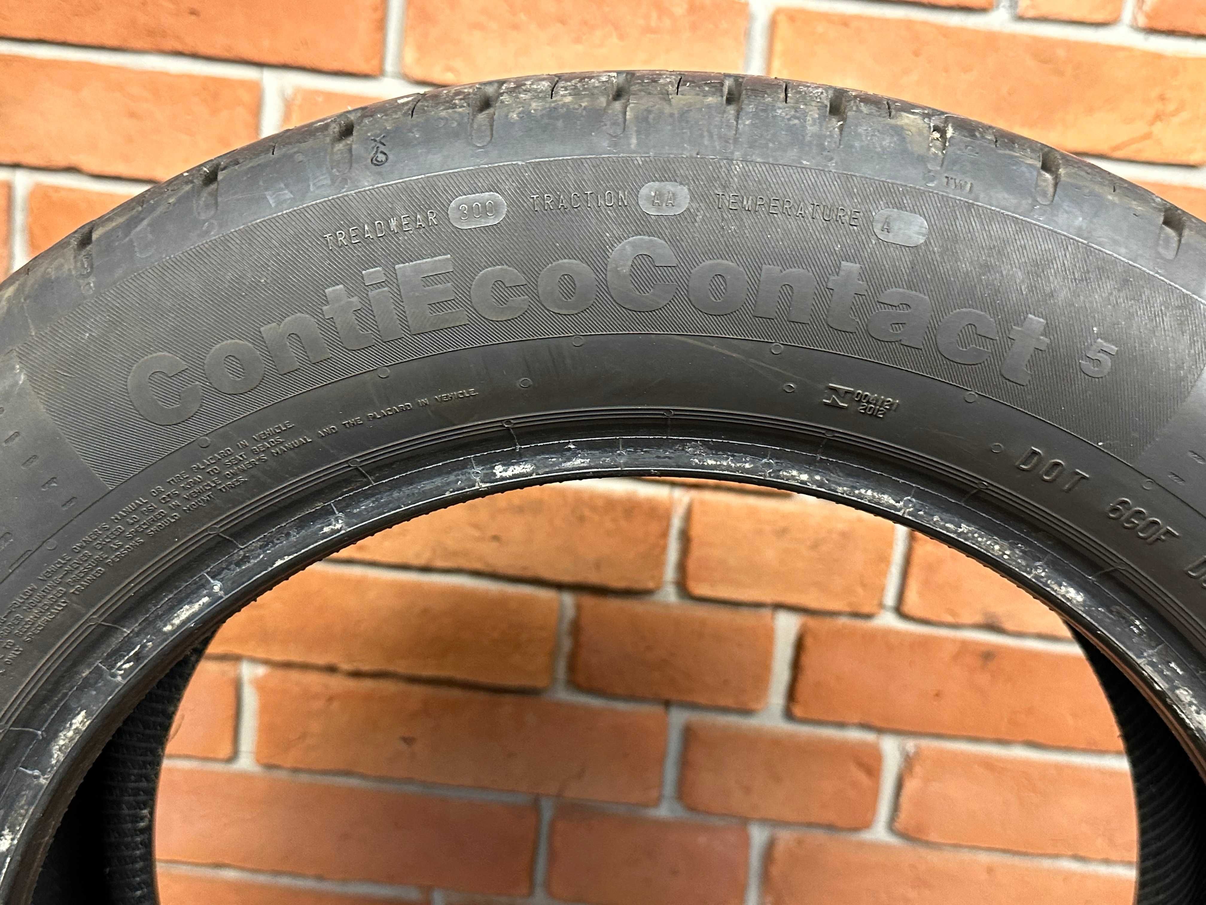 1x Opona Continental ContiEcoContact 5 205/55R16 91H 2021 7,3mm