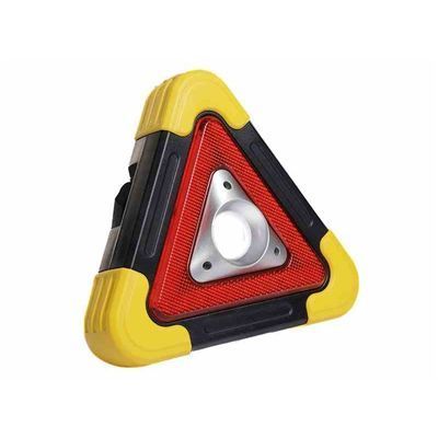 Lampa Trójkąt Ostrzegawczy Led Solar Usb Cob