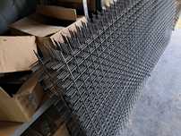 panel,siatka zgrzewana,mata drut fi 3 mm oko 40x40 mm