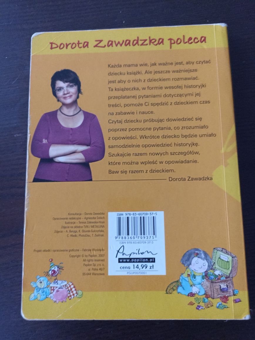 Poznaję i opowiadam z mamą - kształty, kolory, dźwięki i smaki  kształ