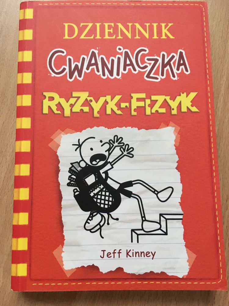 Dziennik Cwaniaczka Ryzyk-Fizyk Jeff Kinney Nowe!!!