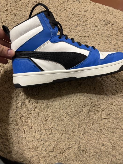 Puma rebound v6 blue кросівки оригінал