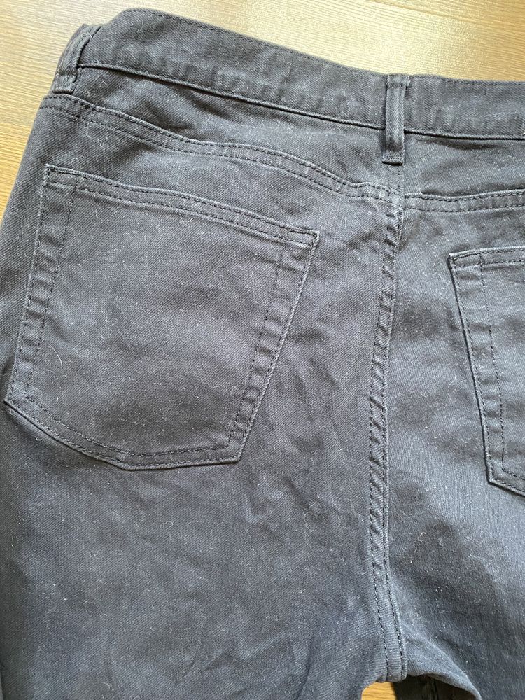 Spodnie jeansy dla chłopca r.175 H&M granatowe niebieskie
