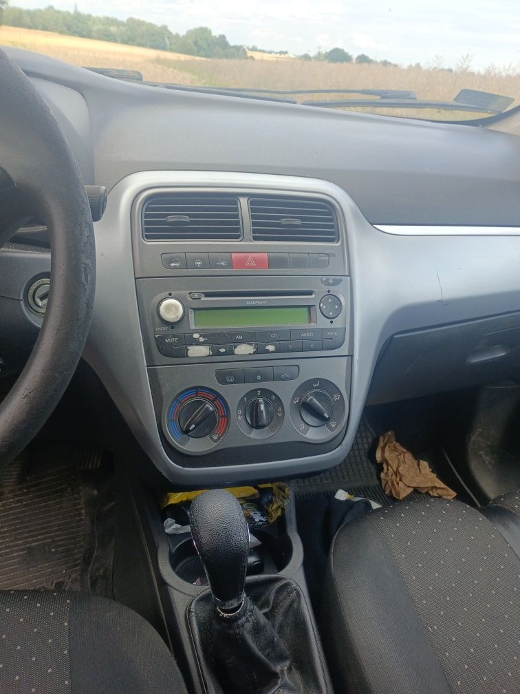 Fiat Punto 1.3 Multijet, 2006, ekonomiczny diesel, codziennie jeżdżony