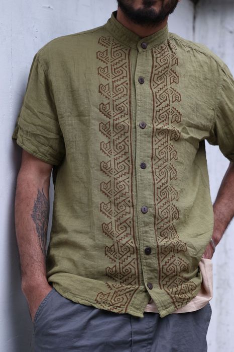 Koszula etno bawełniana unisex