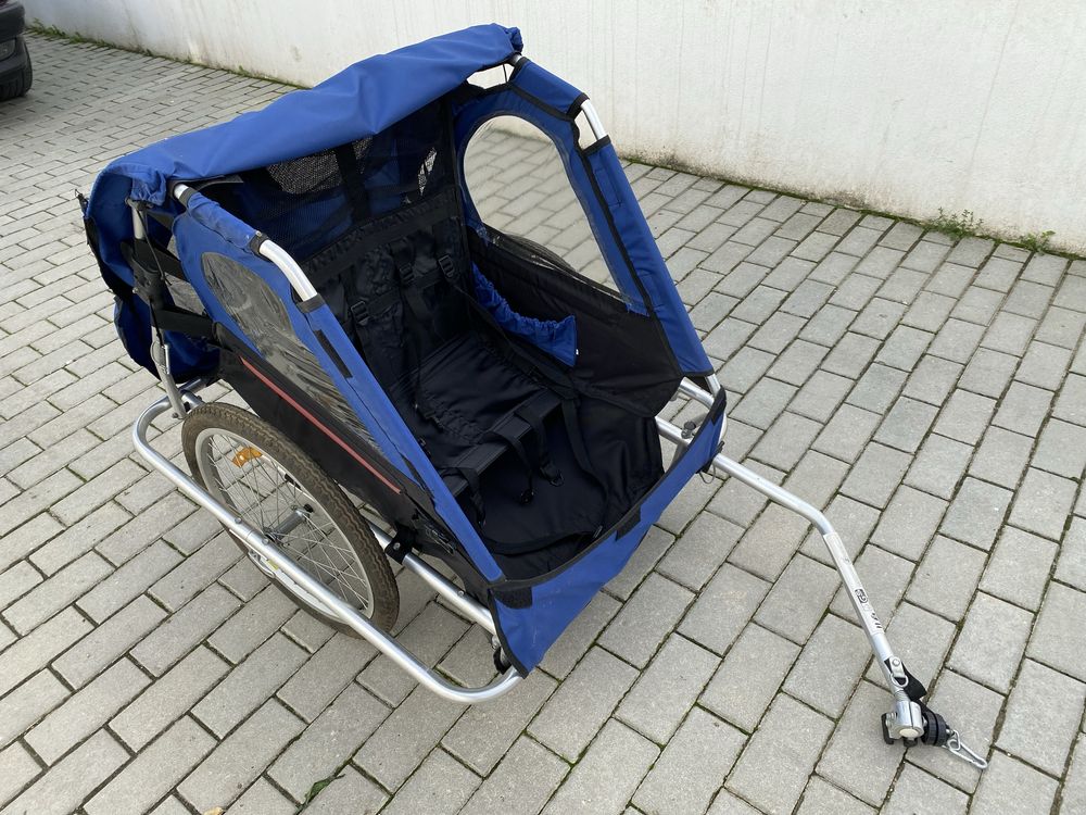 Reboque de crianças para bicicleta
