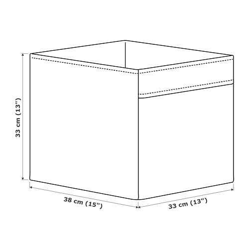 Бархатная коробка IKEA органайзер для хранения вещей, канцтоваров ИКЕА