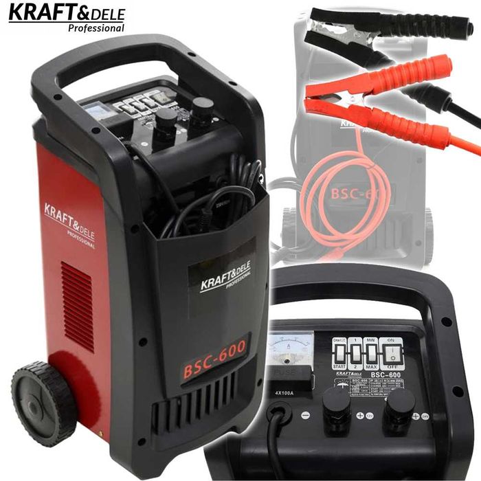 KRAFT&DELE Prostownik Z Rozruchem 540a 12/24v Stacja Rozruch KD1904