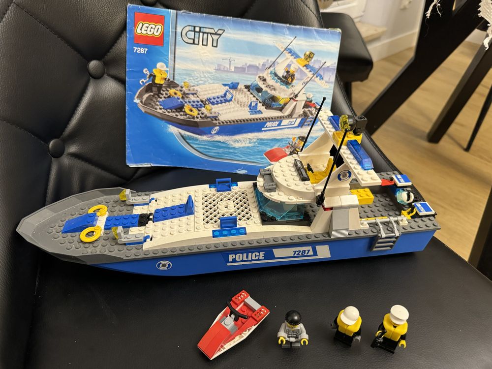 Lego 7287 łódź policyjna