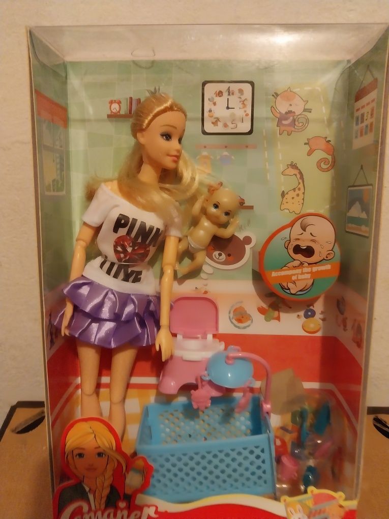 Barbie niania ,nauczycielka