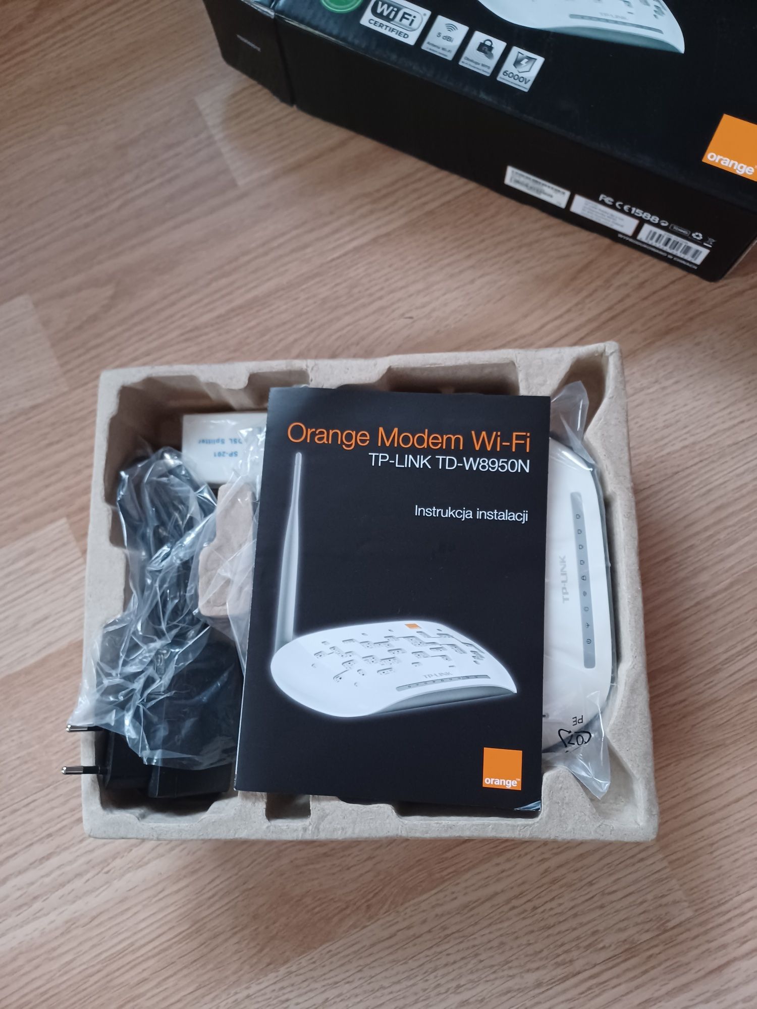 Modem Wi-fi orange