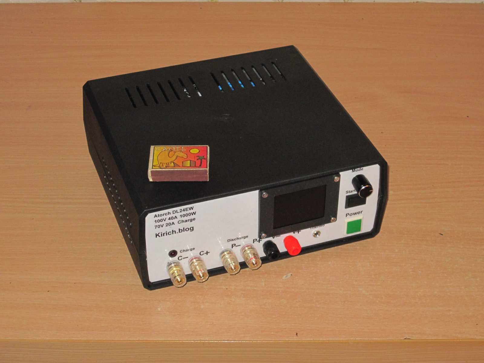 Электронная нагрузка DL24MP, 1000-1200 ватт, 40 ампер, Bluetooth