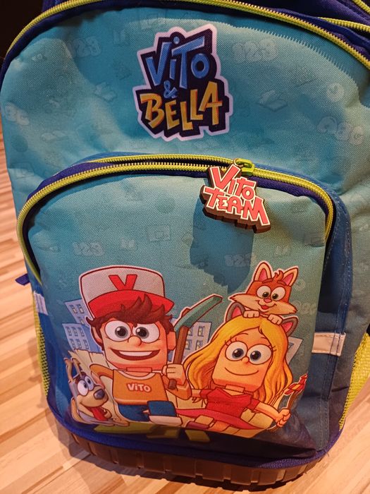 Tornister Vito&Bella z kółkami i rączką