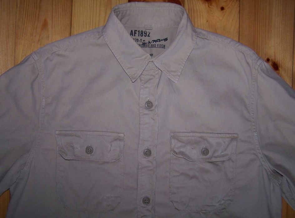 Koszula z długim rękawem Abercrombie & Fitch z USA
