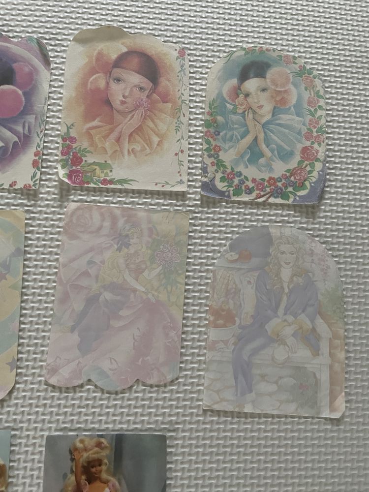 Kolekcjonerskie karteczki notesikowe lata 90 barbie