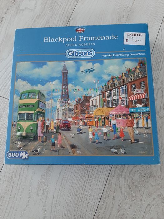REZERWACJA Puzzle Gibsons Blackpool Promenade