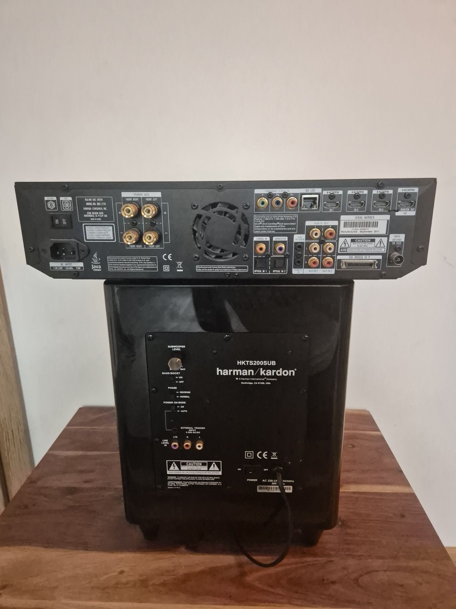 Harman Kardon BDS-270 Zintegrowany system stereo z Blu-ray Najtaniej!