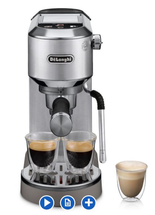 Máquina Café expresso DELONGHI dedica duo ec890.m NOVA/EMBALADA