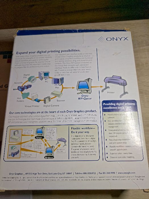 Program ONYX Poster Shop 6.5 do wielu drukarek