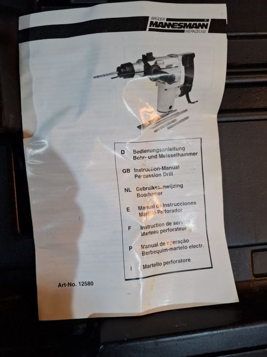 дриль-перфоратор Brüder Mannesmann Werkzeuge