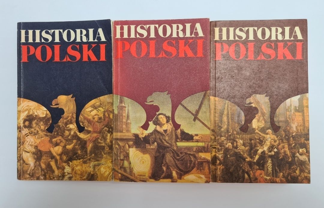 Historia Polski - Zestaw trzech książek