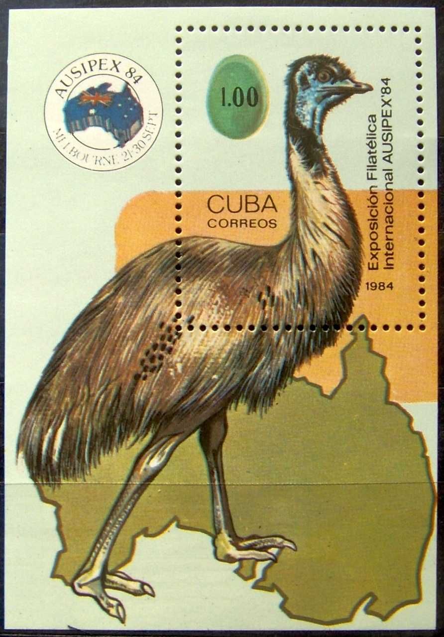 Znaczki Kuba 1984 stan** całe serie