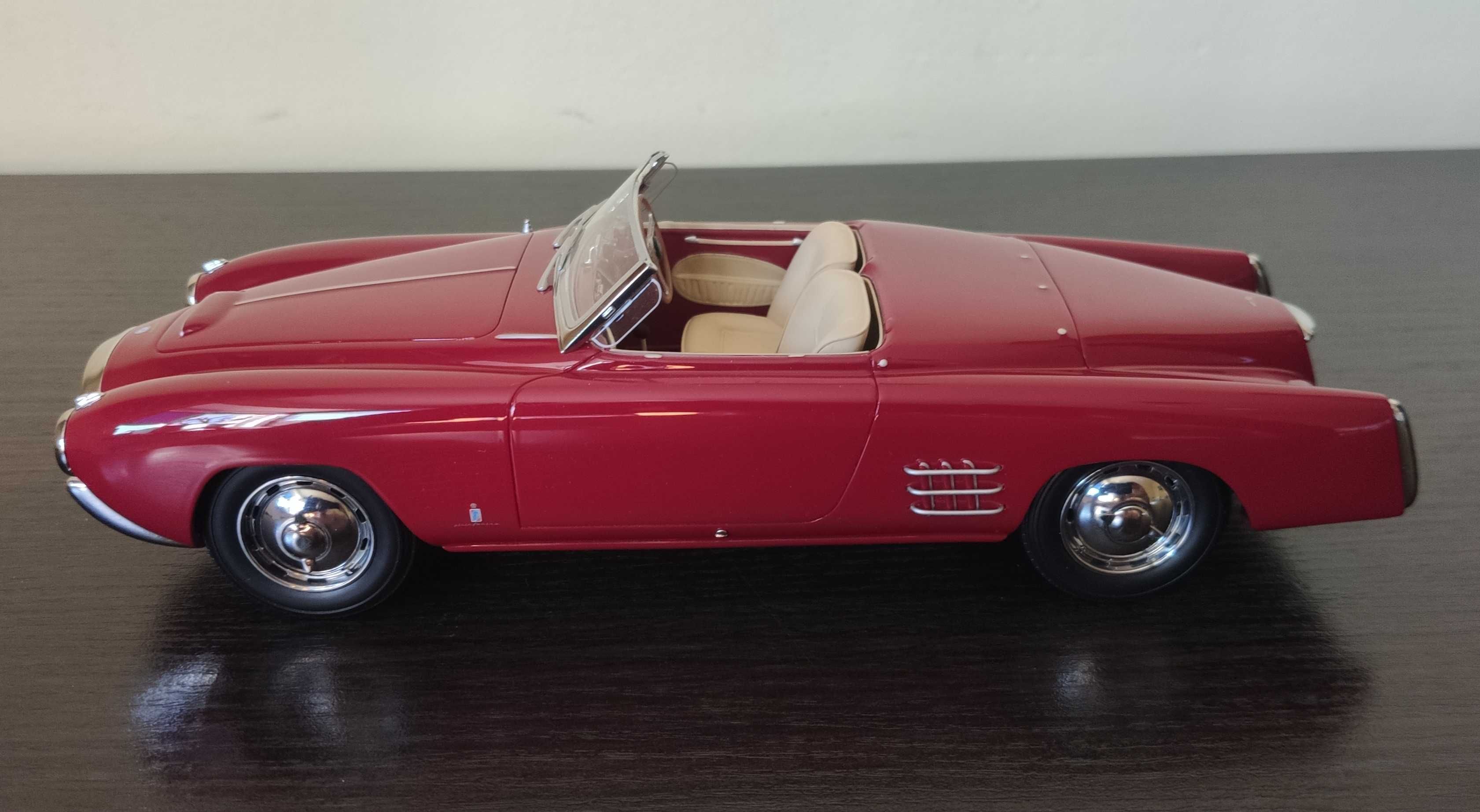 Lancia Aurelia PF200 C Spider Red  1:18 Bos Models