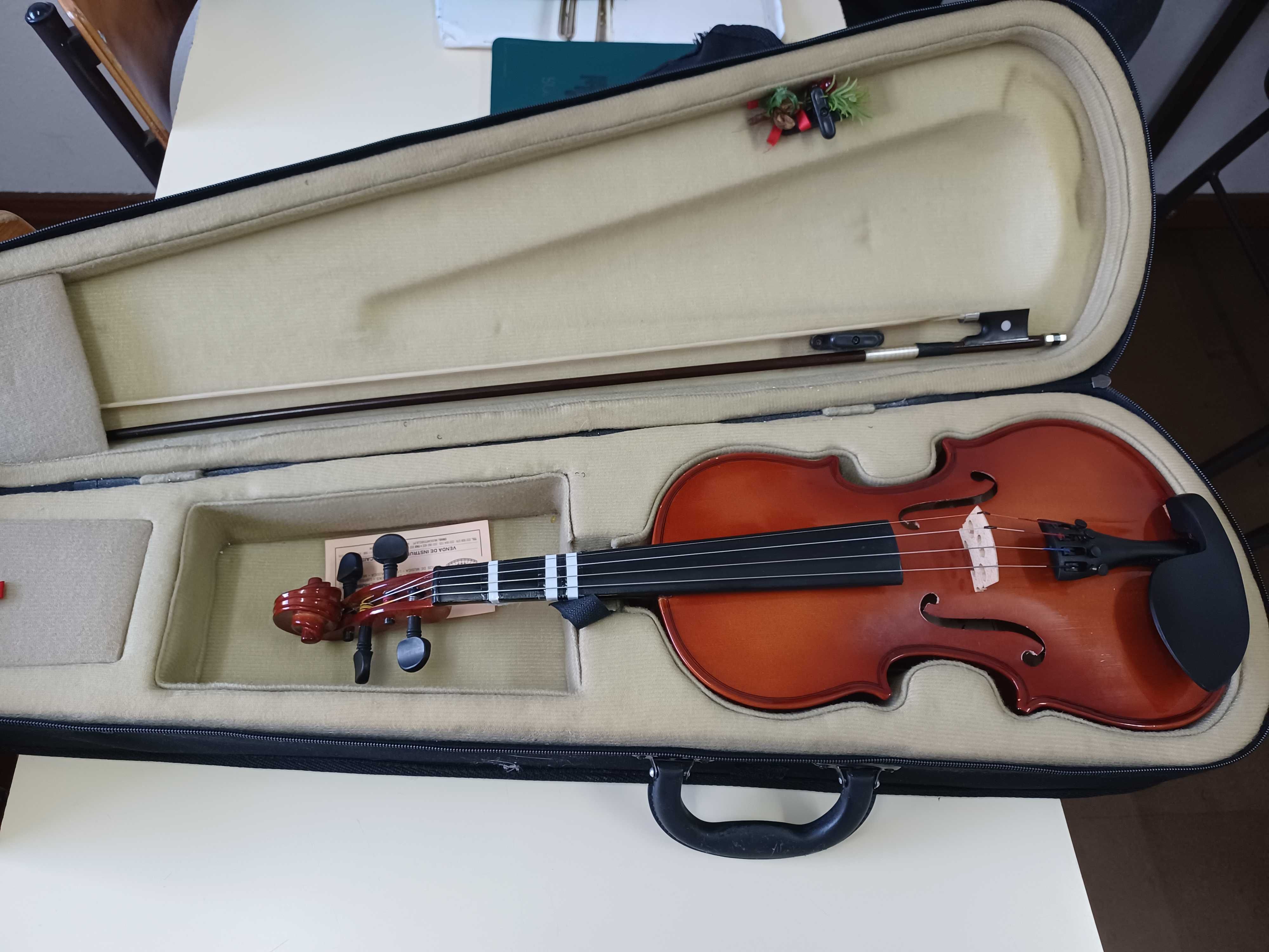 Violino 3/4 + Arco e Caixa