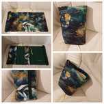 Nowy etui otulacz okładka na książkę uniwersalna handmade