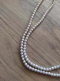 Naszyjnik perłowy perły długi