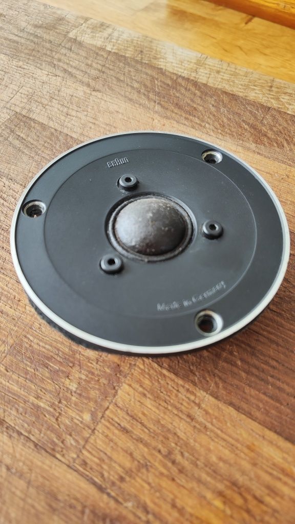 Głośnik BRAUN tweeter wysokotonowy kopułka 25 mm